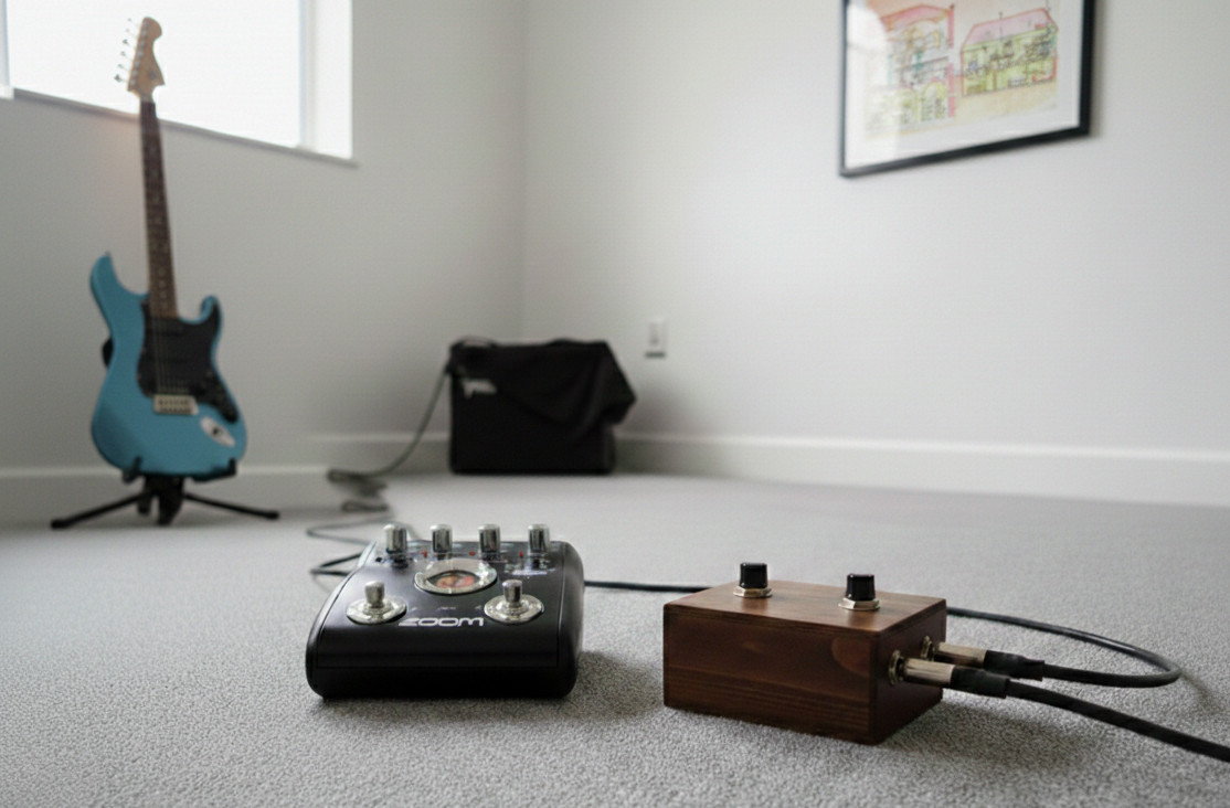 Das Multi-Effektgerät Zoom G2 für Gitarren